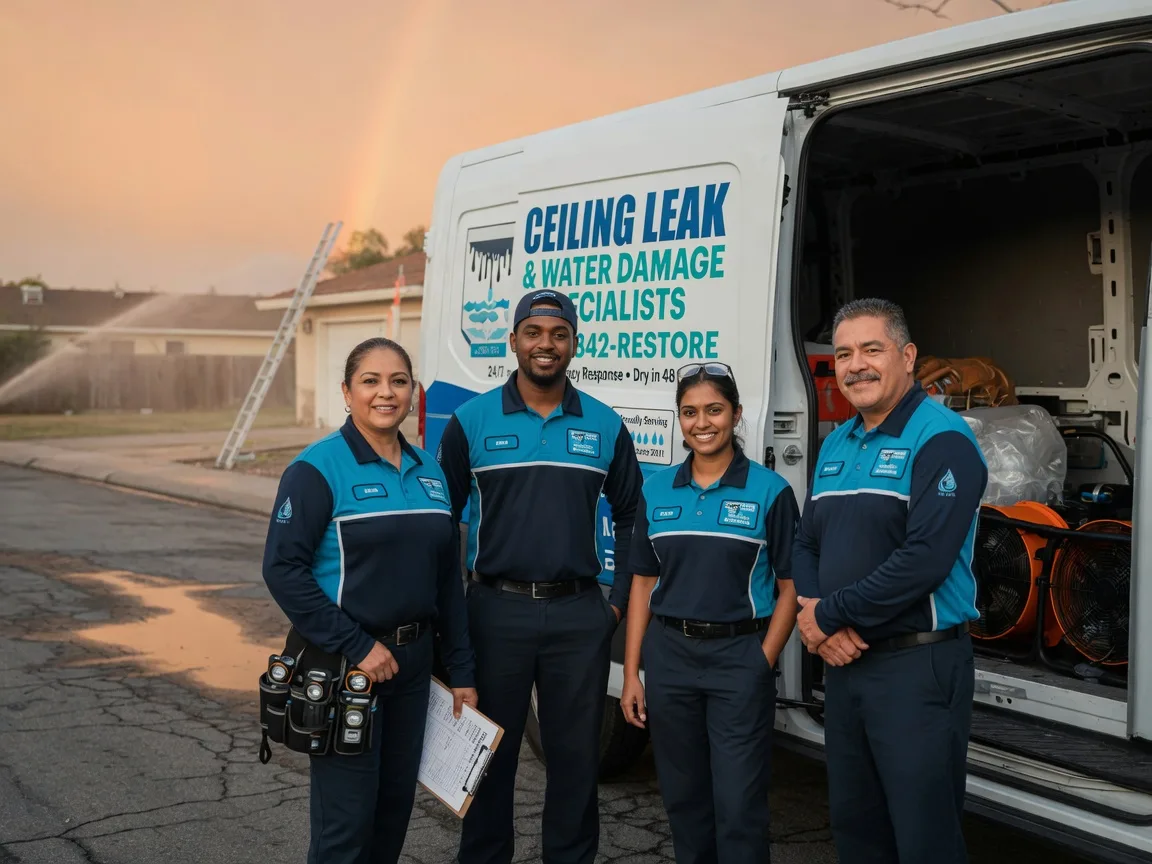 Ceiling Leak Cleanup company in Tiff City, MO