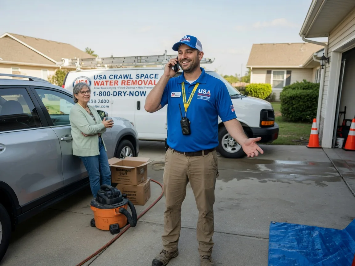Crawl Space Water Removal Tiff City, MO FAQs